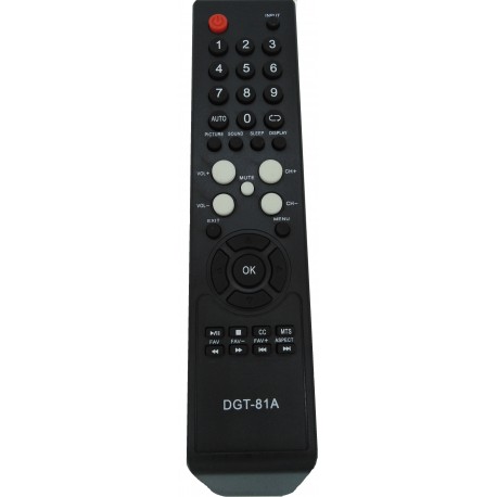 CONTROL REMOTO DGT-81A