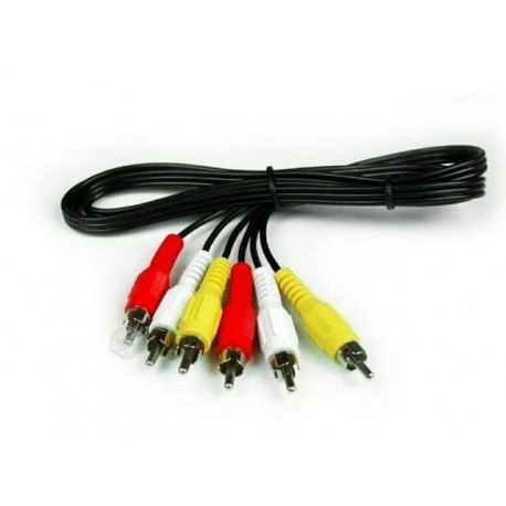 cable audio/video 3x3 1.5m
