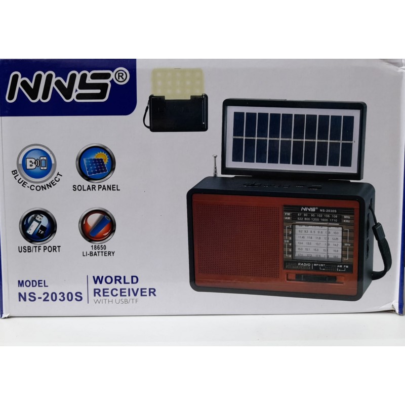 RADIO SOLAR NS-2030S BT - New Asia
