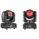 LUZ CABEZAL MOVIBLE DOBLE DMX